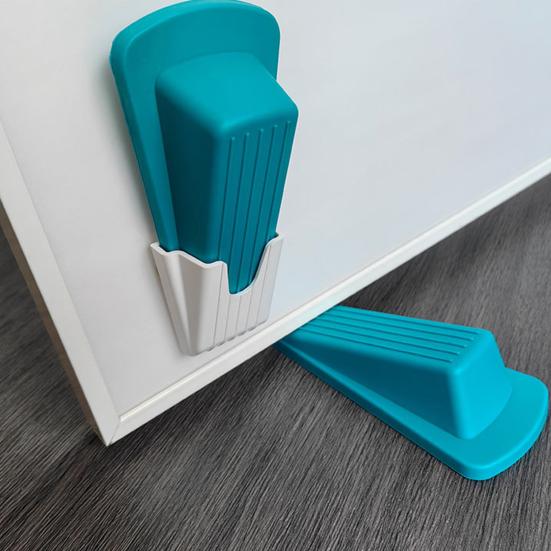 Door Stopper Wedge Heavy Wedge Wall Protection Duty Non-Slip Rubber Door Stop Stops