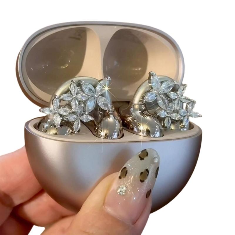 Регулируемый зажим для наушников, аксессуары, металлическая застежка, DIY-декор, персонализированный стиль для большинства наушников 4-8 мм