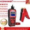 Konnwei KW870 Диагностический тестер и тестер аккумулятора 2-в-1 Сканер