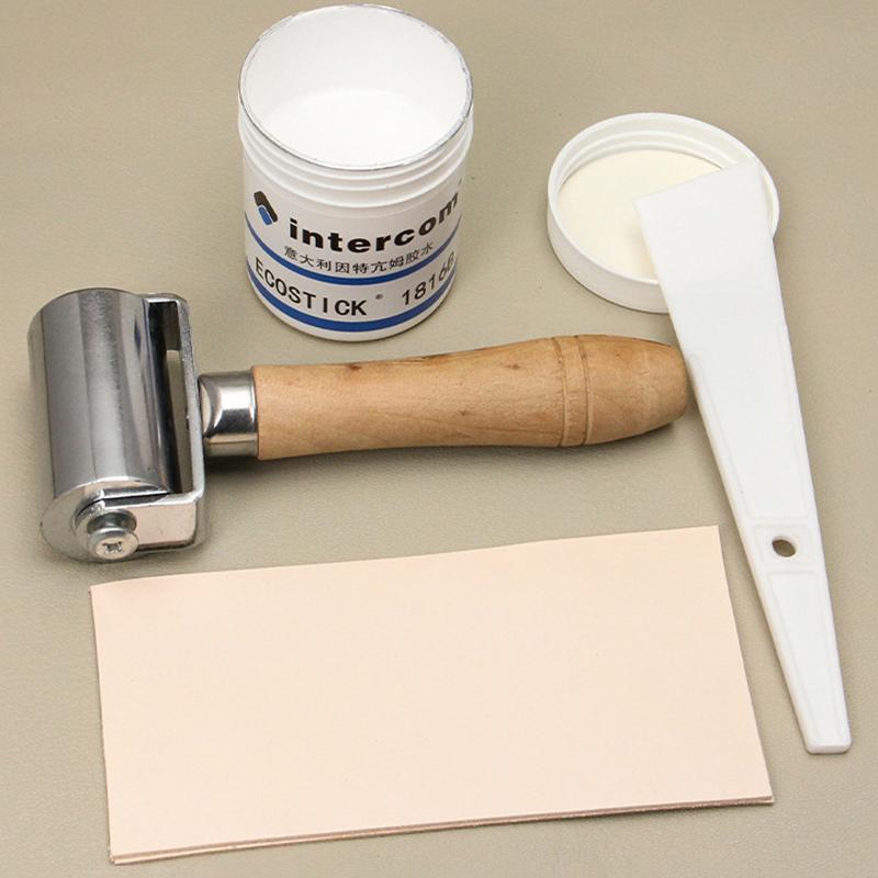 Белый клей Клей на водной основе для кожаных сумок, бумажников, клей для кожаных инструментов Клей для кожаных изделий