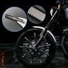 2pcs Motorcycle Bumper Mark Reflector Accessories Motorcycle Body Reflective Safety Strip Motorcycle Warning Strip Stickers
