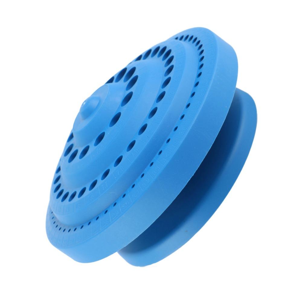 Round Shape Drill Bit Organizer Stand 1-13mm Diameter Drill Bit Storage Box  Household Use
