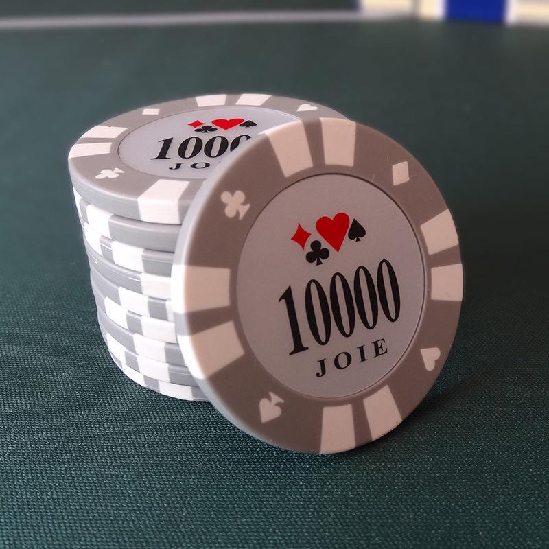 Фишки для покера Texas Hold'em Clay, 14 г, гладкие края, яркие цвета для легкой идентификации