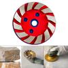 Concrete Diamond Grinding Cup Wheel Angle Grind Attahments Cleaning Stone Surface Row