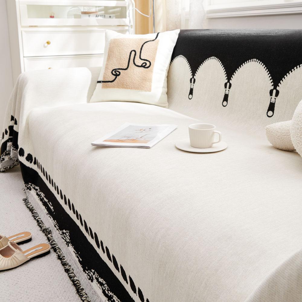 Ткань с защитой от кошачьих лап, чехол для дивана, скандинавский универсальный чехол на четыре сезона, простой современный универсальный чехол для дивана, коврик-полотенце