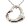 [Б/у] TIFFANY/Tiffany 925 Open Heart Pendant/Necklace/g439-72