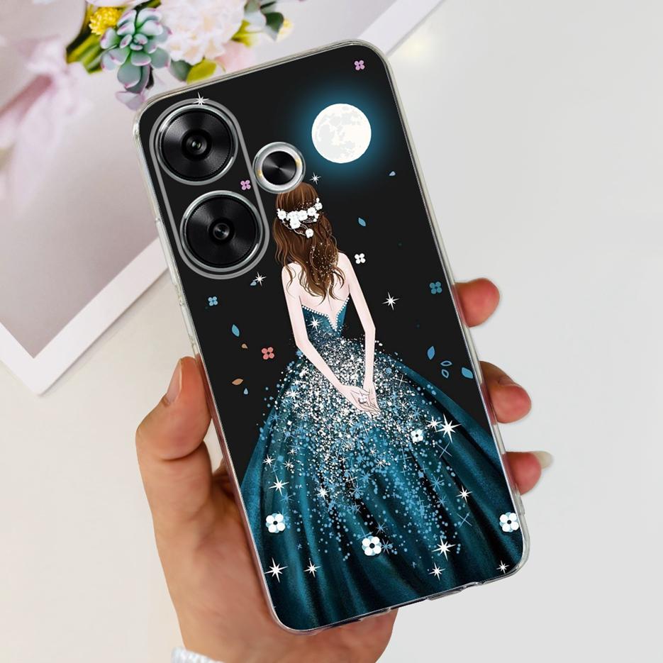 For Xiaomi Poco F6 Case Redmi Turbo3 New Fashion Painted Cover Soft Slim Phone Cases For Xiaomi Redmi Turbo 3 Poco F6 F 6 Bumper