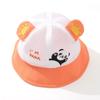 Шляпа от солнца для маленьких мальчиков и девочек, солнцезащитная шляпа-ведро с принтом панды, дышащая солнцезащитная шляпа, летняя хлопковая шляпа для детей с защитой от УФ-лучей