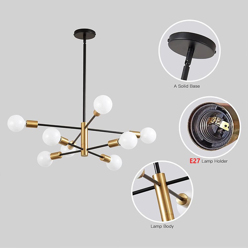Светодиодная люстра Nordic Minimalist Magic Bean Pendant Lights For Living Room Bedroom Restaurant Hotel Indoor Decorative Lighting