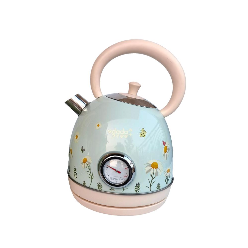 Electric Kettle with Temperature Display, 304 Stainless Steel Household Electric Kettle