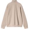 Carhartt WIP Американская Script FW24 Толстовка на молнии унисекс Арахисовая I027014-2LP-XX