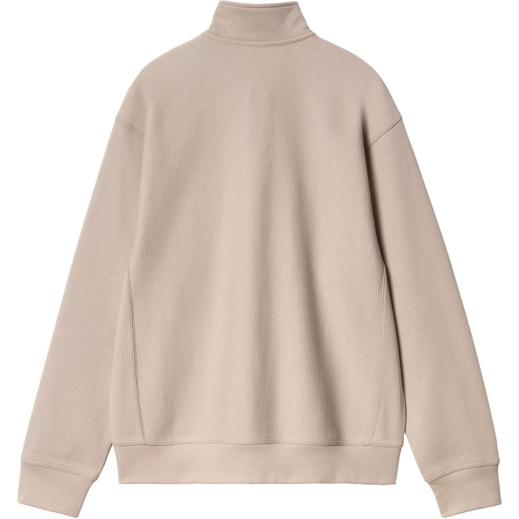 Carhartt WIP Американская Script FW24 Толстовка на молнии унисекс Арахисовая I027014-2LP-XX