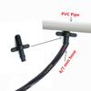50 dona 4 / 7 mm Splitter adapter ulagichi tikan va bog 'sug'orish shlanglari armaturalari 6 mm