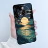 For ZTE Nubia Focus Pro 5G Case Z2351N Luxury Cute Heart Rabbit Soft TPU Silicon Matte Black Phone Casing Shockproof Back Cover