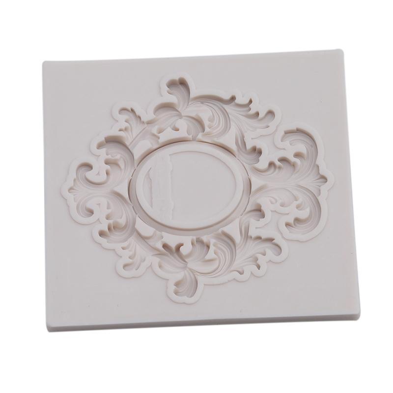 Силиконовая 3D-форма для зеркала, форма для помадки, украшения торта, шоколада, формы для выпечки, кухонные принадлежности, бытовые принадлежности