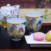 Waza no Kura Стильная пара чайных чашек Кутани Чашки с узором Комон Yoshidaya Воробей Керамический бренд Японская посуда Сделано в Японии Идеально