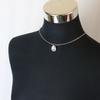 Zinc Zinc Alloy Drop Crystal Body Chain Hanging Neck Style Rhinestone Chest Chain  Birthday Gift