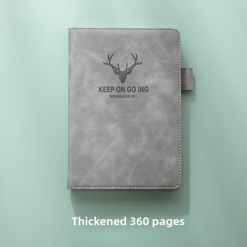 Индивидуальный блокнот формата А5 с логотипом и узором - толстый ежедневник для бизнеса