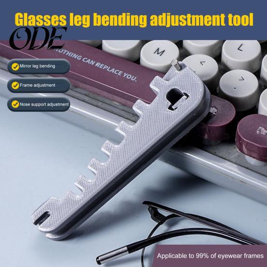Glasses Repair Tool Eyeglass Curvature Adjuster Temple Arm Bender Nose Pads Adjustment Sunglasses Frame Professional Optician for DIY Precise