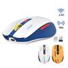 LT-T19 2.4GHz Wireless Mouse Ergonomic DPI Adjustable RGB Mute Type-C Rechargeable Mini Universal Cordless Computer Office Mouse