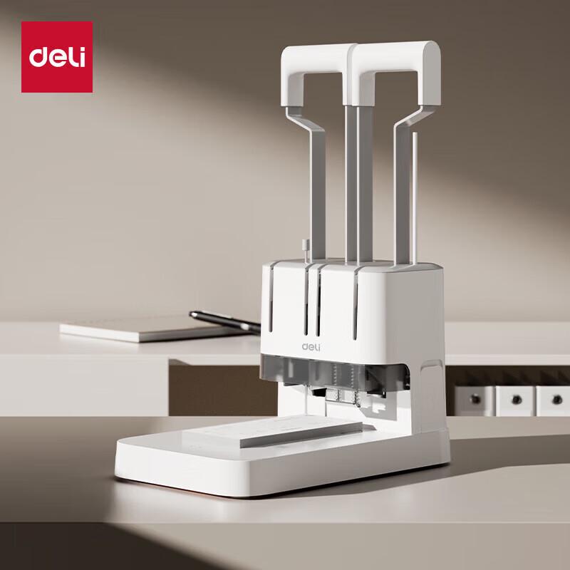Deli 3876A Automatic Financial Binding Machine CN plug (adapter included)