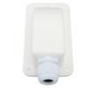 2Set 6mm² to 12mm² Cable Solar Cable Entry Gland White Waterproof Design Solar Single Cable Entry Gland Box Single Cable Entry