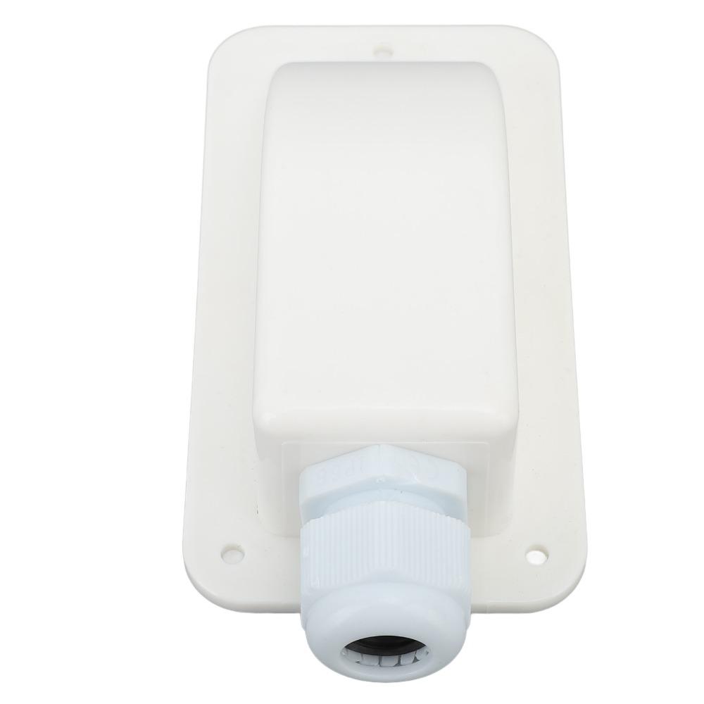 2Set 6mm² to 12mm² Cable Solar Cable Entry Gland White Waterproof Design Solar Single Cable Entry Gland Box Single Cable Entry