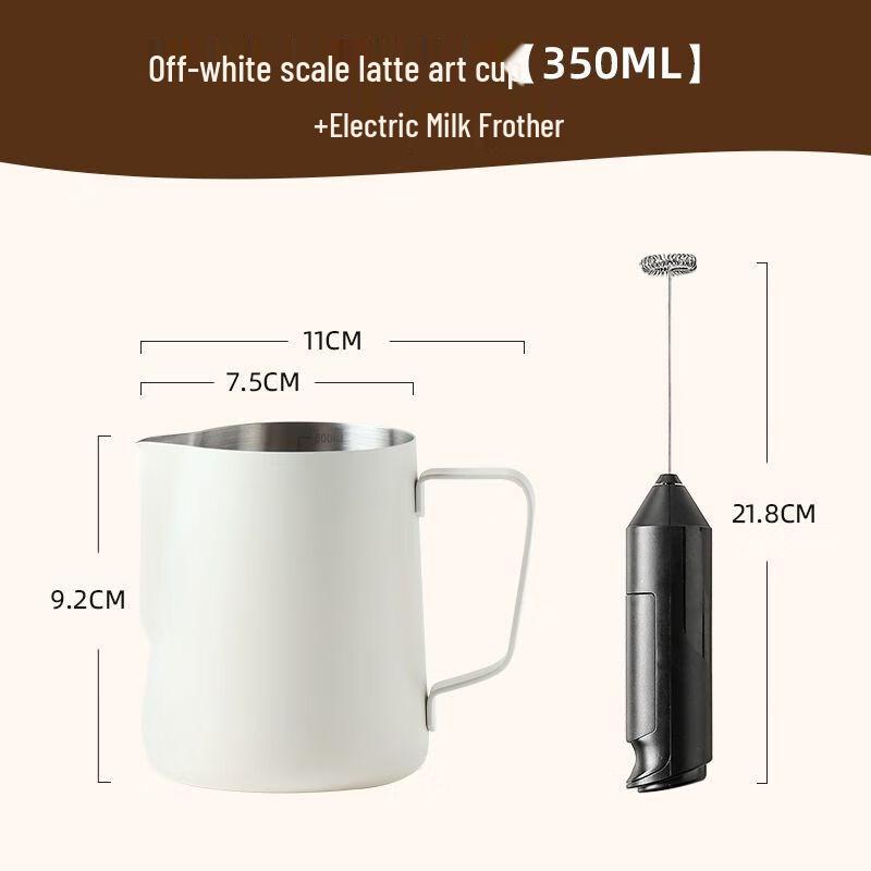 Stainless Steel Latte Art Pitchers & Coffee Tool Sets