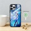 G-Genshin Impact S-Skirk Phone Case For iPhone 17 16 15 14 13 12 Pro Max Plus for Mirror Wireless Magnetic Cover