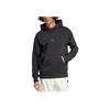 adidas Толстовка с капюшоном City Escape из флиса для мужчин, черная IY1501