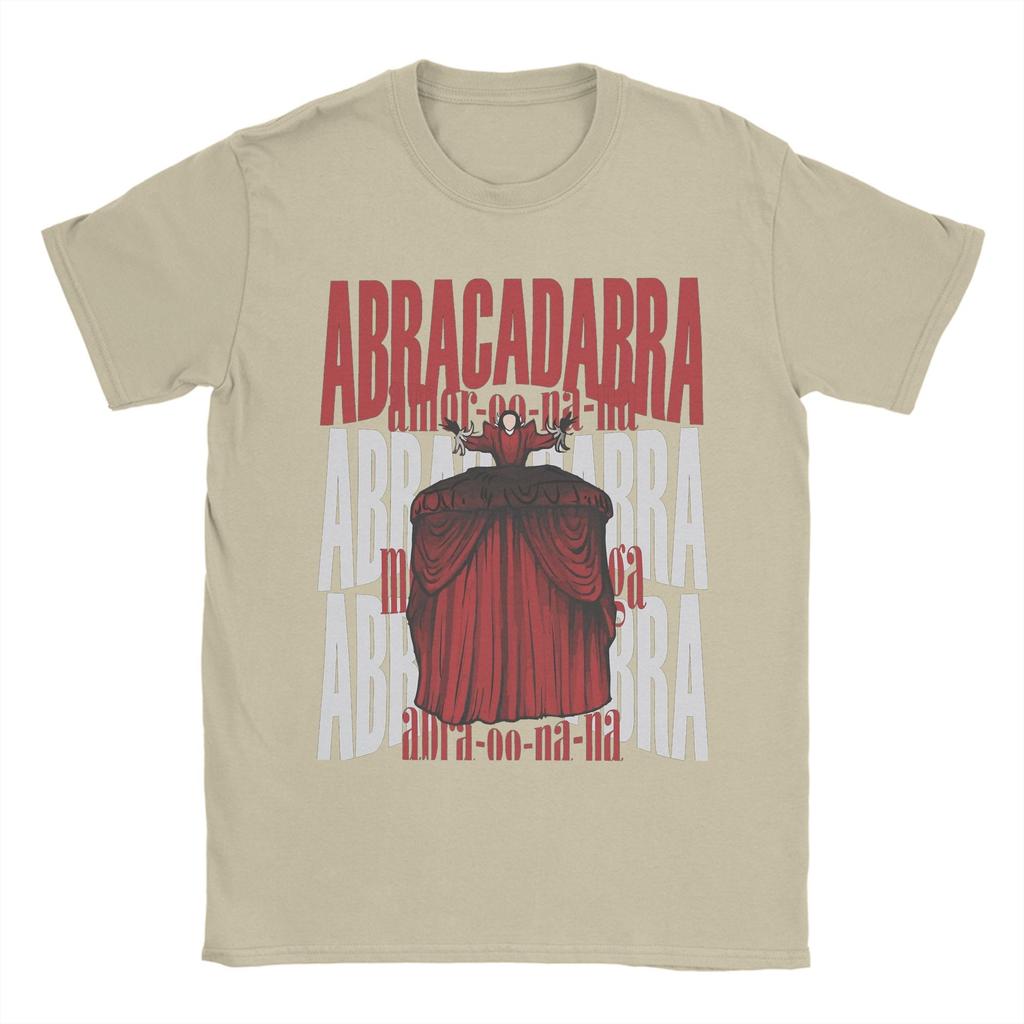 Футболки Lady Gaga Mayhem Abracadabra для мужчин, хлопковая сумасшедшая футболка с круглым вырезом, футболки с коротким рукавом, одежда больших размеров