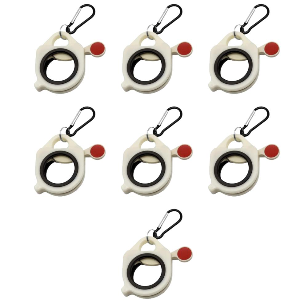 10-1PC Fluorescent Cable Tie Organizer Tools Reusable Zip Tie Holder Portable Electrical Wire Ties Clip Cable Tie Storage Tools