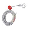 Трос для лебедки 6 мм 30 м 17637 фунтов грузоподъемность Анти стальной трос для лебедки для крана эвакуатора
