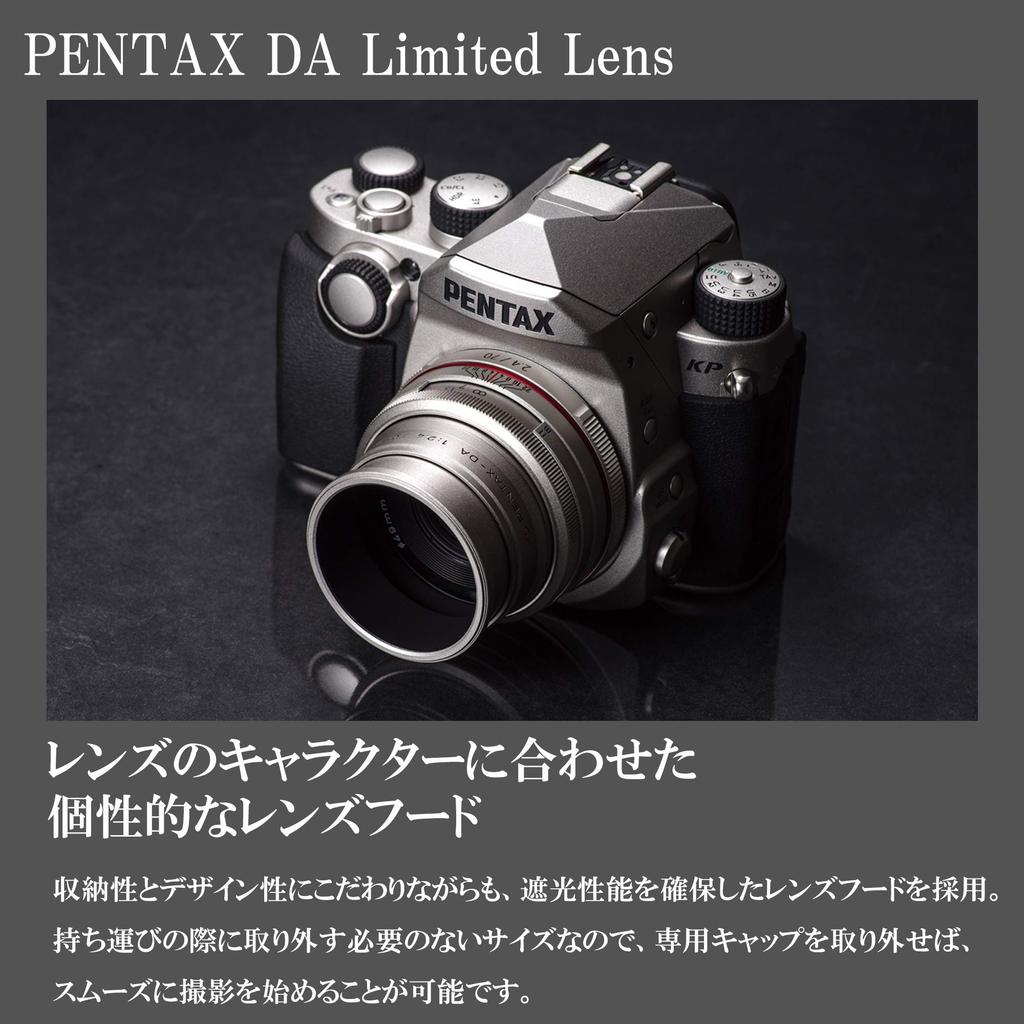 Pentax HD 70mm Limited Black Prime Lens Limited Lens with Machined Aluminum Image HD and Lightweight K Series SLR Cameras Equipped with Image 21430