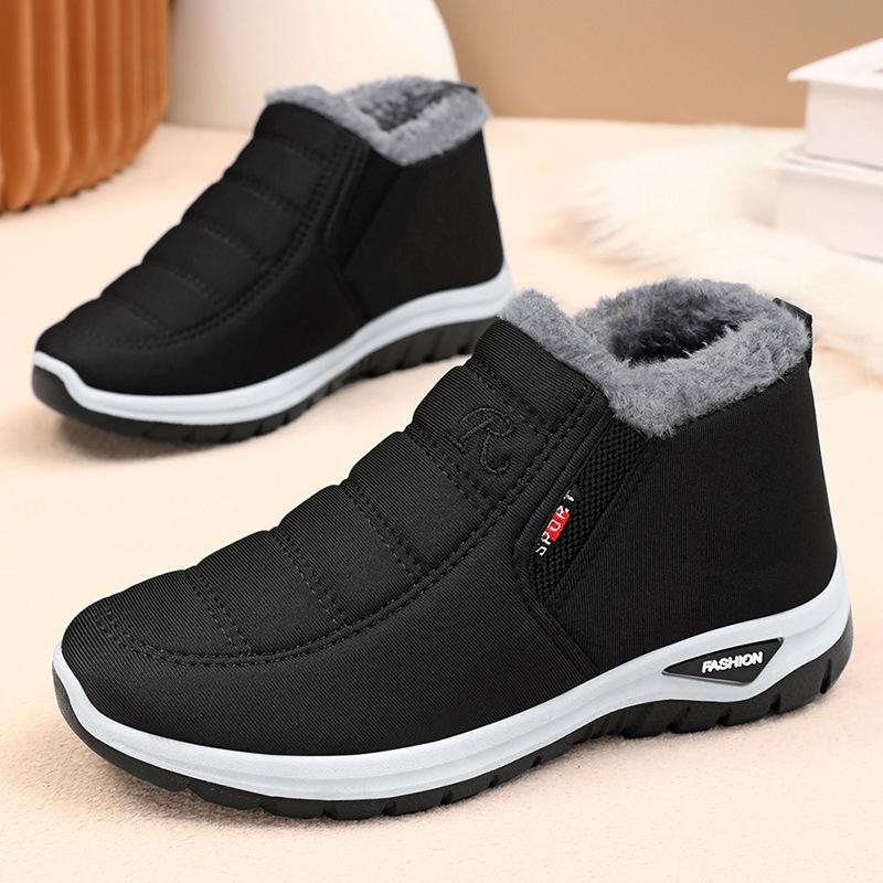 Хлопковая обувь зимняя temu хлопковые ботинки мужские и женские одинаковые утолщенные короткие ботинки на одной педали для занятий спортом на открытом воздухе сноубутсы