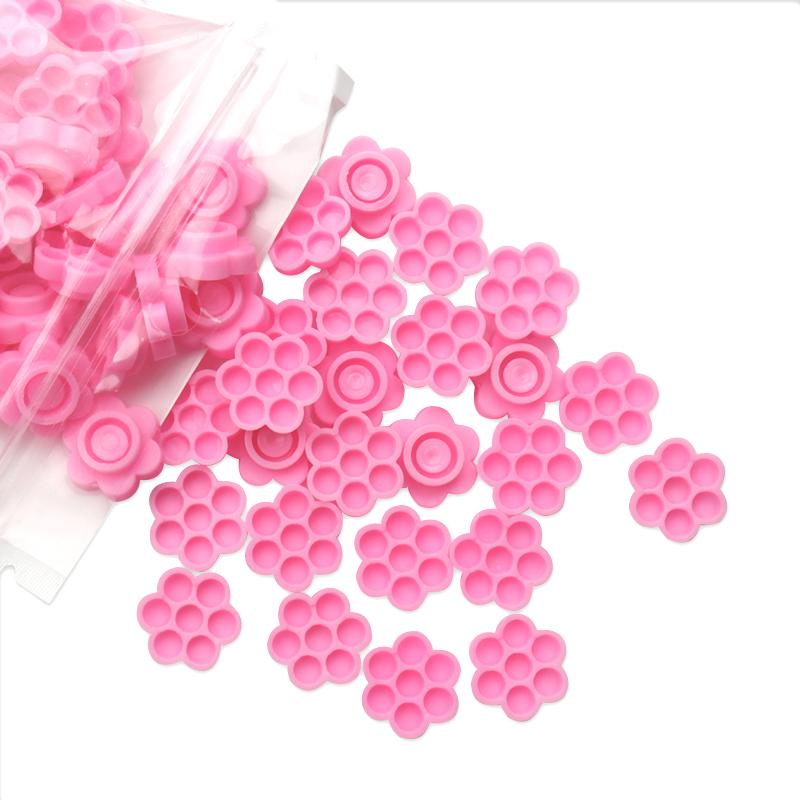 Портативный фиксированный стол для капель клея, ресницы, цветок, тип чашки для клея