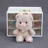 Cute Stuffed Pig Pendant Chubby Bag Hanging Bag Charm Plush Pig Keychain  Bag Key Decoration