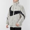 Nike Sportswear Swoosh Color-Block Logo Jacket Men Jackets White DH6685-072