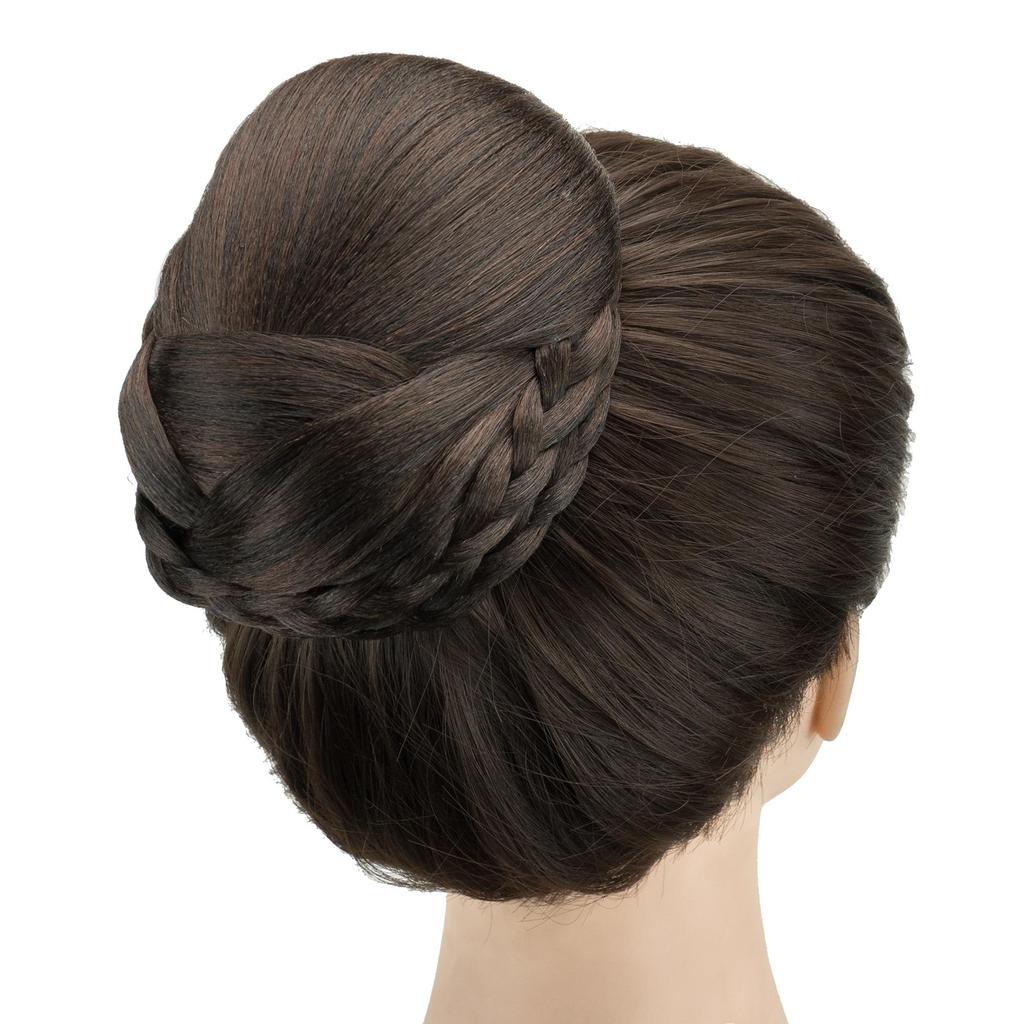 Плетеный шиньон для танцовщицы, чехол для волос, пончик, бигуди, резинки для волос, булочка, заколки для парика, прическа, головной убор для женщин