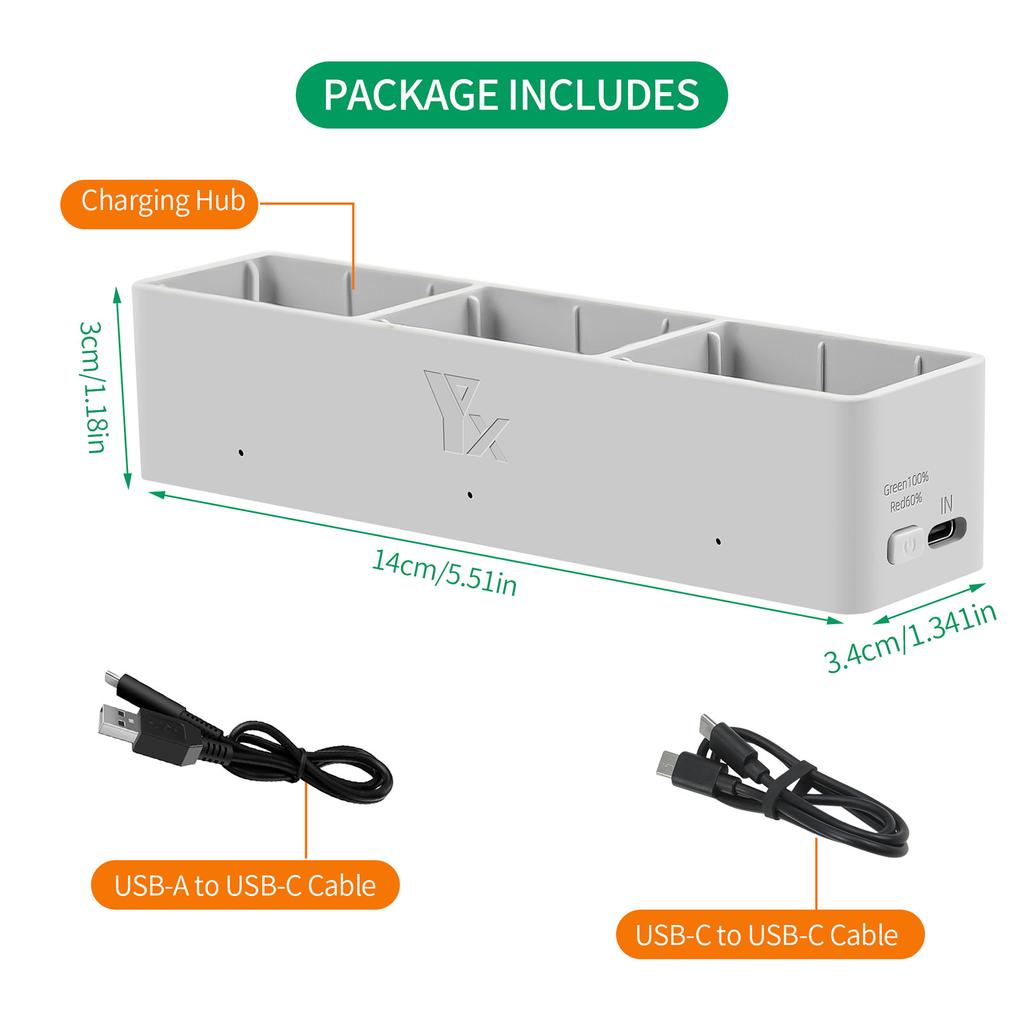 Двухсторонний зарядный концентратор для DJI Avata 2 Faster Charger Manager Intelligent Flight Power Bank Аксессуары для дронов