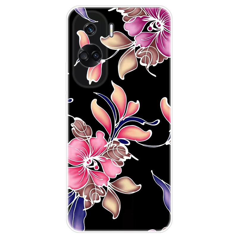 Для Honor 90 lite Honor90 lite чехол Мягкая силиконовая задняя крышка Мультяшный чехол для телефона Модный