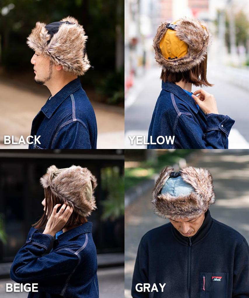 nakota Летная шапка TerraJourney с большими и меховыми ушами, один размер подходит большинству, черная шапка, уши, размер, мужская, женская, уши, погода, снег, тепло,