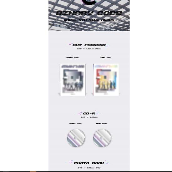 ONEUS - ДВОИЧНЫЙ КОД (5-й мини ) Версия ZERO.