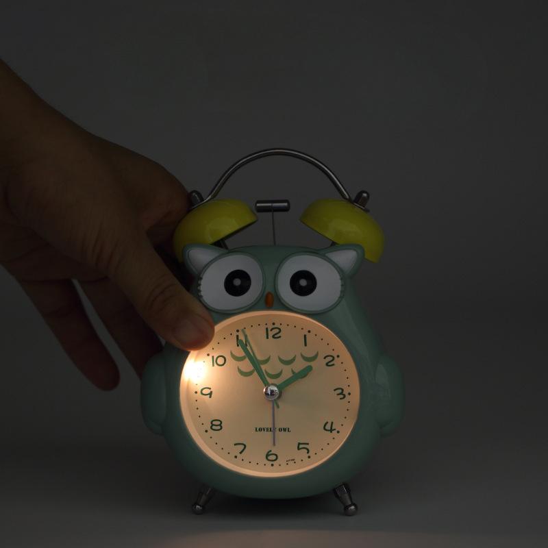 Big Ringtone Simple Creative Sleepy Alarm Clock Cartoon Children Student Using Luminous Simple Silent Bedside Bee