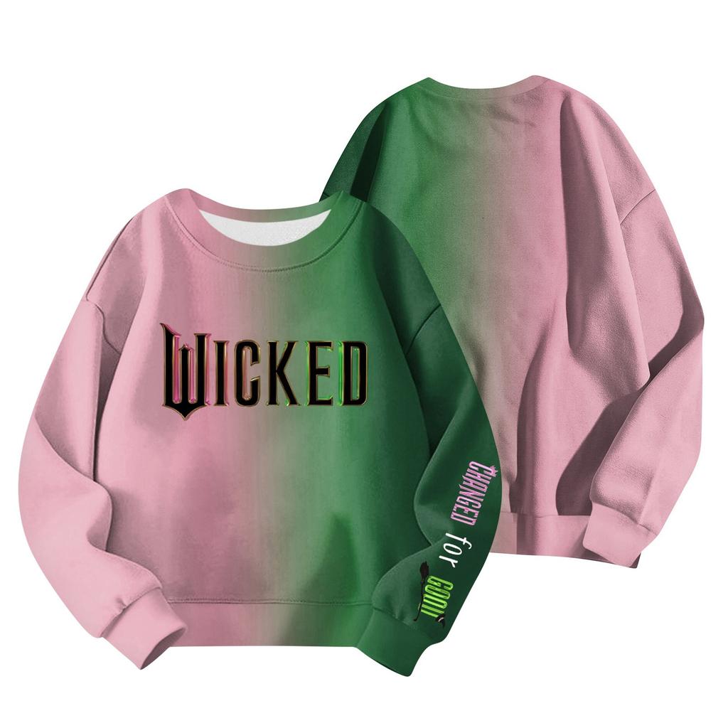 Детская толстовка с капюшоном для мальчиков и девочек, модная толстовка с длинными рукавами с принтом, возраст 3-14 лет