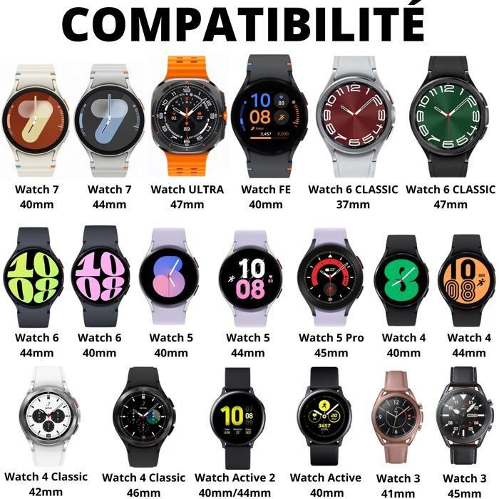 Сетевое зарядное устройство 12 Вт + Кабель, совместимый с Samsung Galaxy Watch 6/Watch 5/Watch 4/Watch 3/active - Зарядка часов Phonillico®