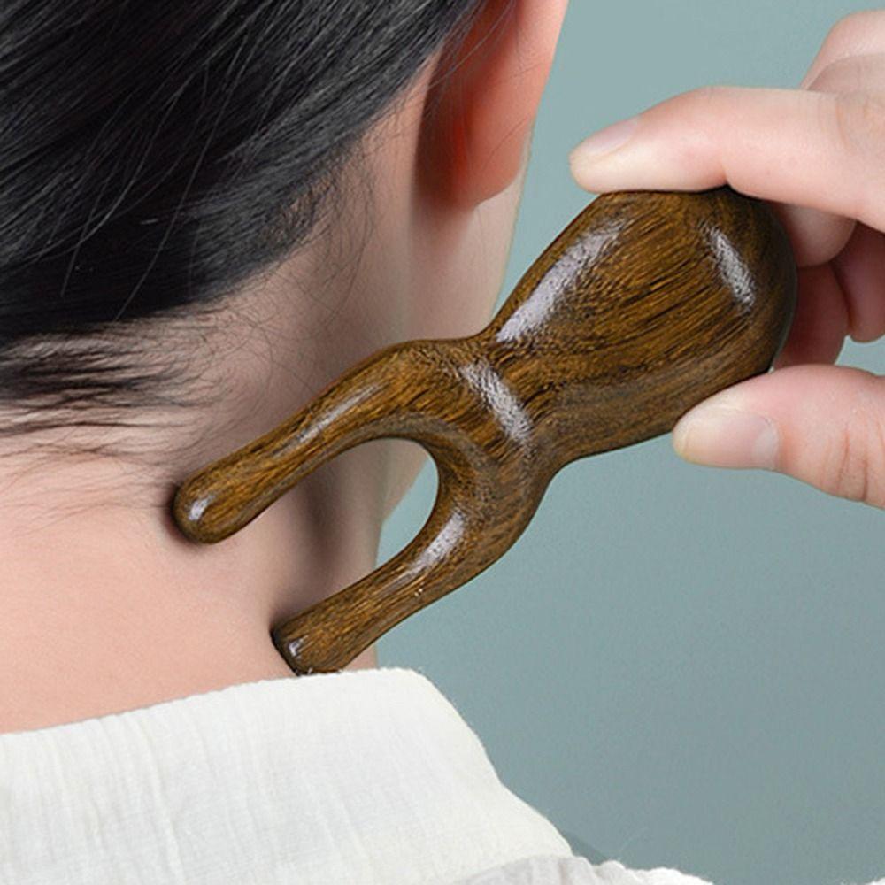 Two Comb Teeth Frog Shape Massage Comb Anti-Static Nose Meridian Massager  Beauty