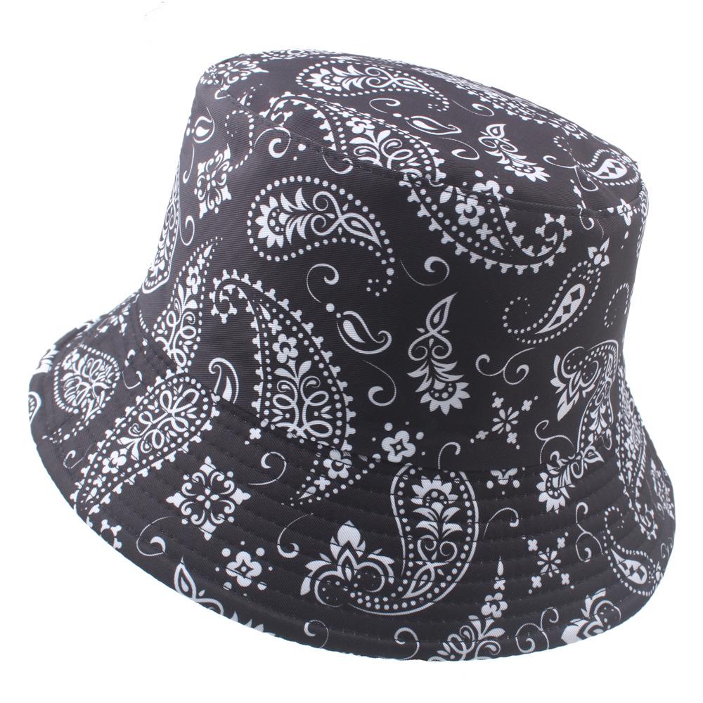 Reversible Tie-Dye Bucket Hat with 3D Graffiti Print for Women - Autumn Style Sun Hat