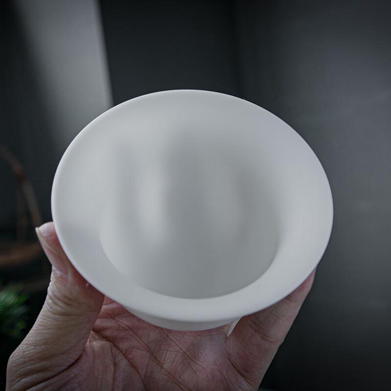 Tuopai 10-Piece Mutton-Fat Jade Porcelain Tea Set