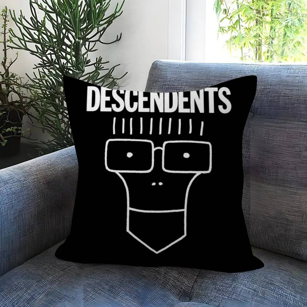 Альбом Рок Панк Групп Descendents Офисная Подушка Наволочка Автомобильная Наволочка 45X45См Наволочка для Поясницы Наволочка для Дивана